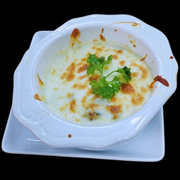 ผักโขมอบชีส