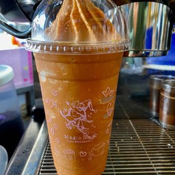 โคตรชาปั่น ชาไทยโคตรเข้มปั่น Dark Thai tea Frappe
