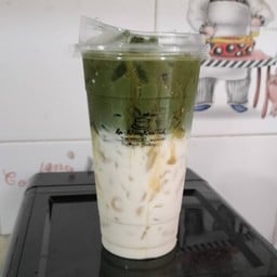 นมหมีชาเขียวมัทฉะคาราเมล