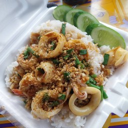 ข้าวผัดกระเทียม