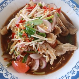 ตำตีนไก่