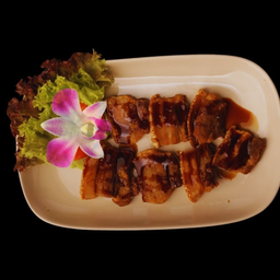 หมูสามชั้นเทริยากิ