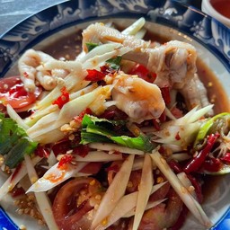 ตำยั่วเยตีนไก่