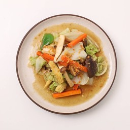 ผัดผักออร์แกนิกรวม