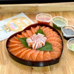 แซลมอนหัวใจ 350กรัม (ท้องตรงกลาง)