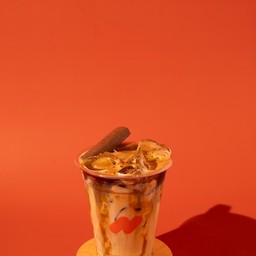 salted caramel latte