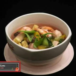 แกงเลียงกุ้งสดLM