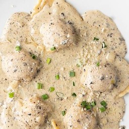 Ravioli with Scamorza & Truffle