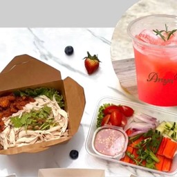 [เซตสุดฮิต] หมี่ไก่ฉีก + ยำปูอัด + น้ำพันซ์