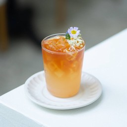 Peach Honey Yuzu Tea