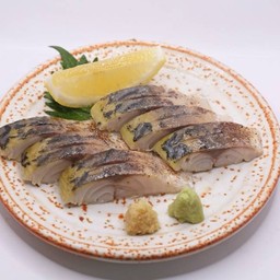 Seared Cured Mackerel Sashimi