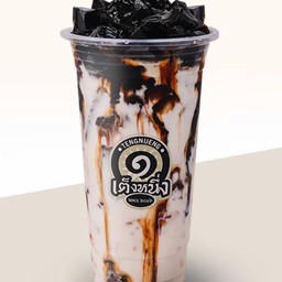 เฉาก๊วยกาแฟนมสด