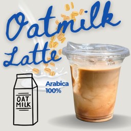Oat Milk latte ลาเต้นมโอ๊ต