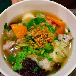 แกงจืดเต้าหู้หมูสับ