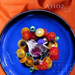 Heirloom Tomatoes Salad with Tuna Belly & EVO