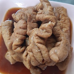 ไส้หมูพะโล้