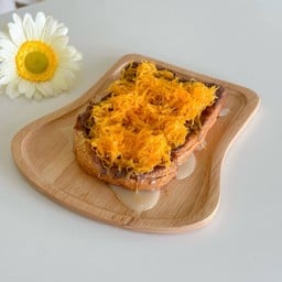 ปังแผ่นนูเทล่าฝอยทอง