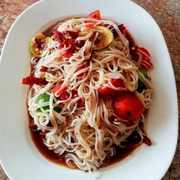 ตำขนมจีนปูปลาร้า