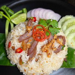 ข้าวผัดเนื้อเค็ม