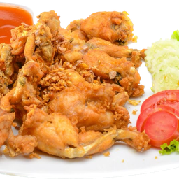 กบทอดกระเทียมกรอบ