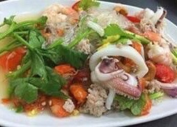 ยำวุ้นเส้นทะเล