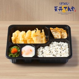 เบนโตะไก่เทมปุระและไข่ออนเซ็น