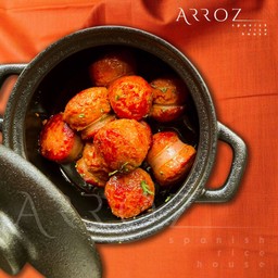 โชริโช่หมักเครื่องเทศ, ผัดน้ำมันมะกอก