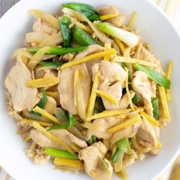Ginger Stir-Fry + Drink