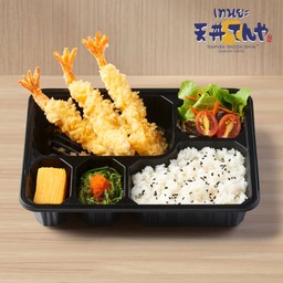 เบนโตะกุ้งเทมปุระ 3 ตัว