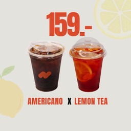 อเมริกาโน่+ชามะนาว