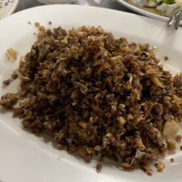 หนำเลี้ยบผัดหมูสับ