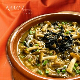 ข้าวสเปน, เห็ด, ชีส