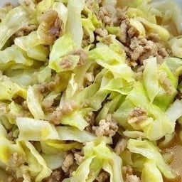 กระเพราไข่ข้น-มาม่าเกาหลีชีส-ของทอด บางเสาธง