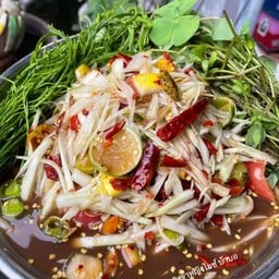 ตำซั่วปูปลาร้า