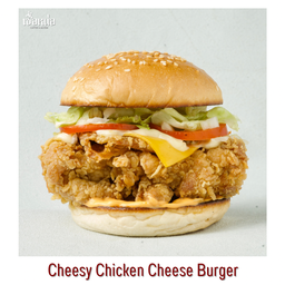 Cheesy Chicken Cheese Burger