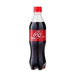 โค้ก500ml.+น้ำเเข็งเเก้ว
