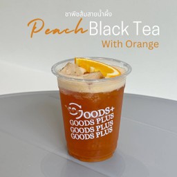 Peach Black Tea with orange