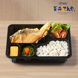 เบนโตะปลาแซลมอนเทมปุระ