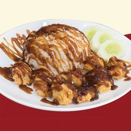 ข้าวไก่กรอบเทอริยากิ