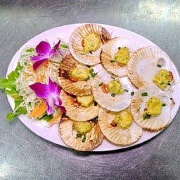 D11 หอยเชลล์เนย+กระเทียม