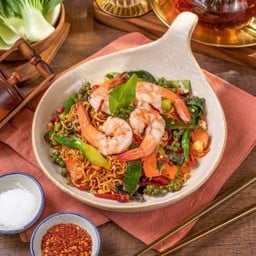 K32. ผัดมาม่าขี้เมากุ้ง