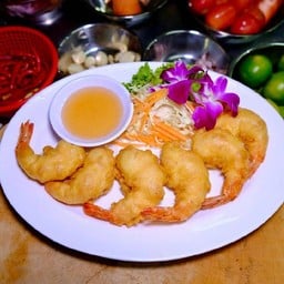 H17 กุ้งชุบแป้งทอด