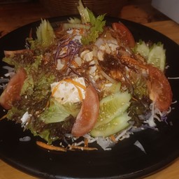 @1 สลัดงาผักรวมเต้าฮู้อ่อนญี่ปุ่น ( ไช้เต้าฮู้อ่อนญี่ปุ่น 1กล่องเต็ม )