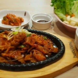 제육볶음jeyugbokk-eum หมูผัดซอสเกาหลี(200g)