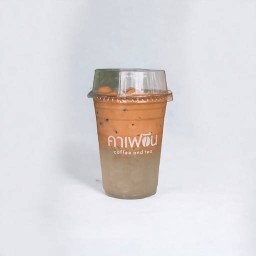 โฟมชาไทยมะพร้าว (Coconut Thai Tea Foam)