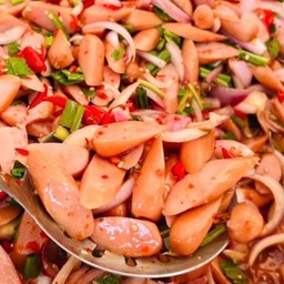 ยำฮอทดอก