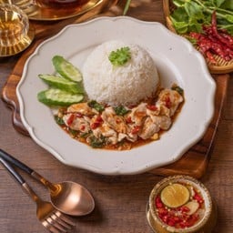 K34. ข้าวกระเพราหมู