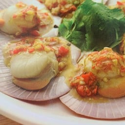 หอยเชลล์คั่วพริกเกลือ