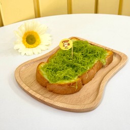 ปังแผ่นสังขยาใบเตยฝอยทองใบเตย