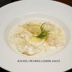 Ravioli Prawn (Lemon Sauce)